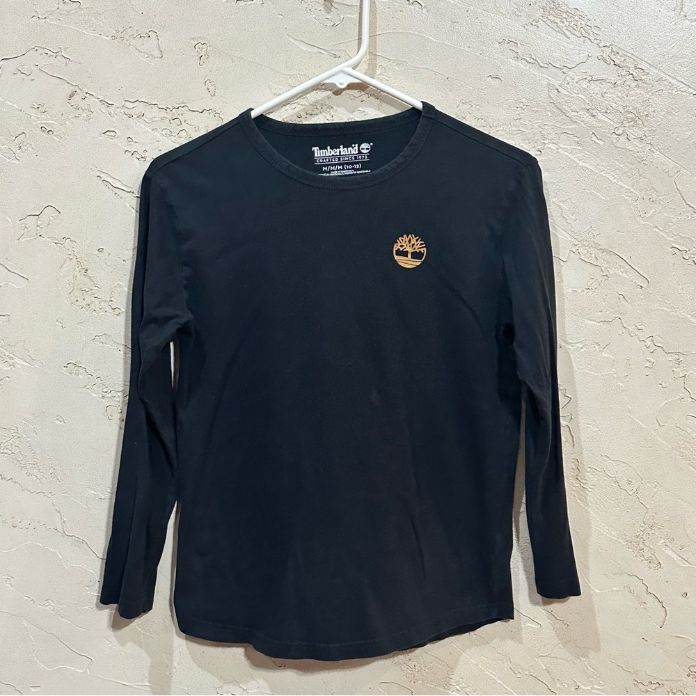 Timberland Boys Black Long Sleeve T-Shirt size Medium